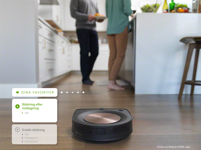 iRobot® Roomba® s9+ & Braava jet® m6 vitt/blå paket