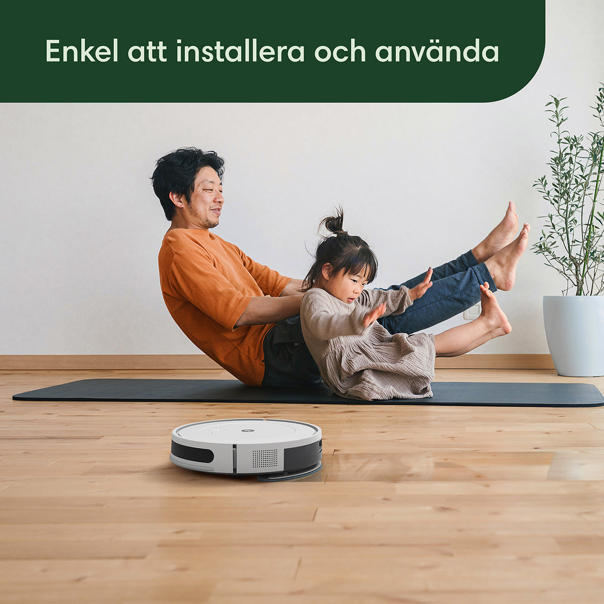 Roomba Combo® Essential robotdammsugaren och moppen vit