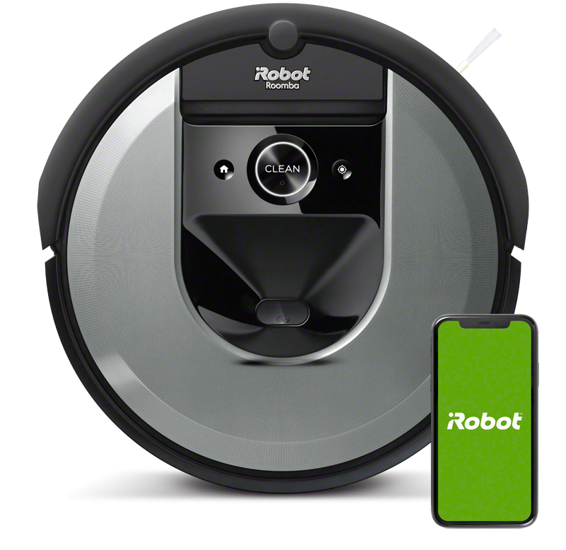 iRobot® Roomba® i7+ & Braava jet® m6 vitt/blå paket