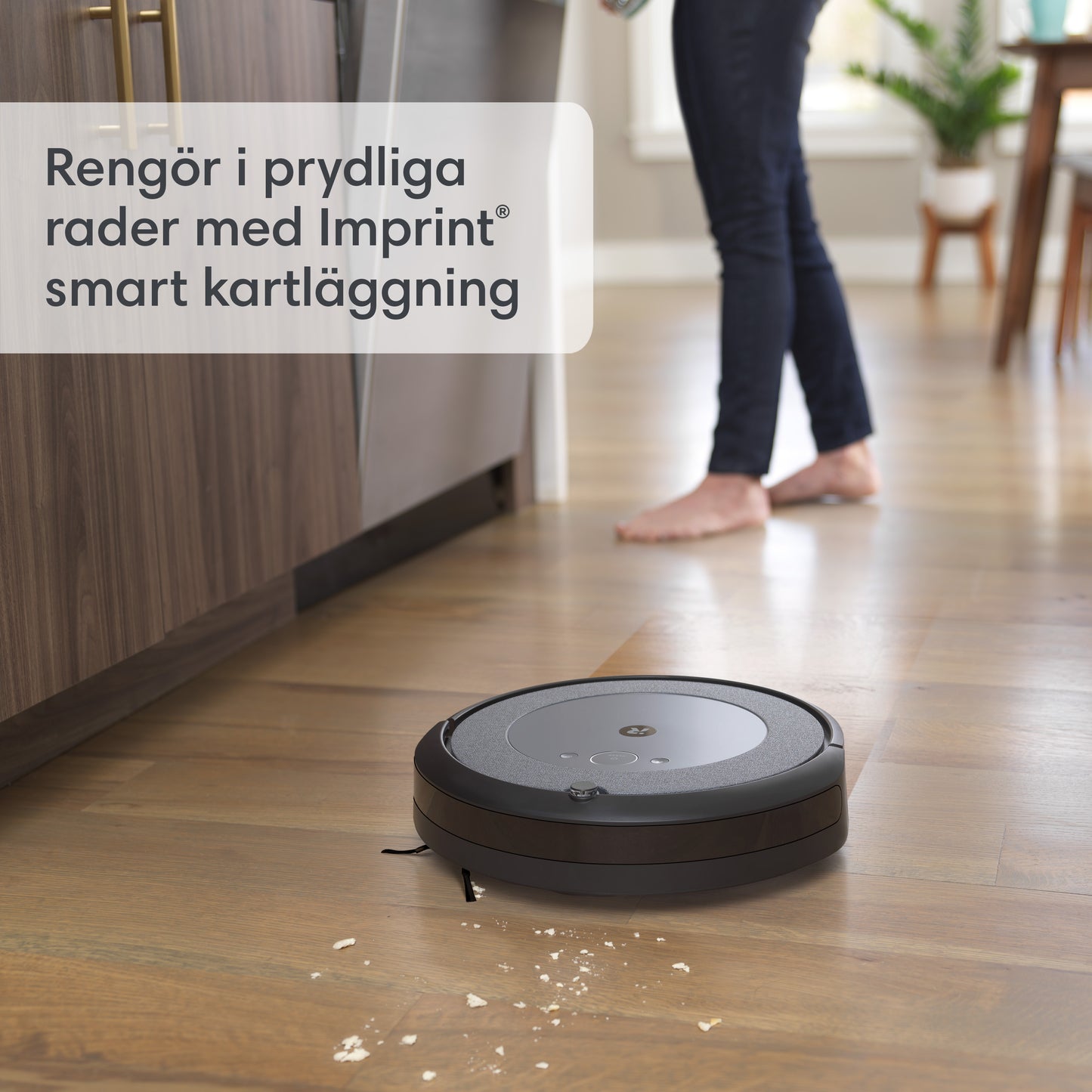 Roomba Combo® i5 robotdammsugaren och moppen