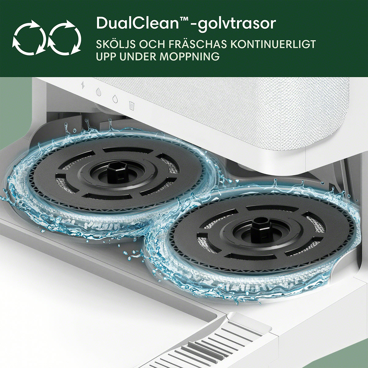 Roomba® Plus 405 Combo-robot + AutoWash™-dockningsstation