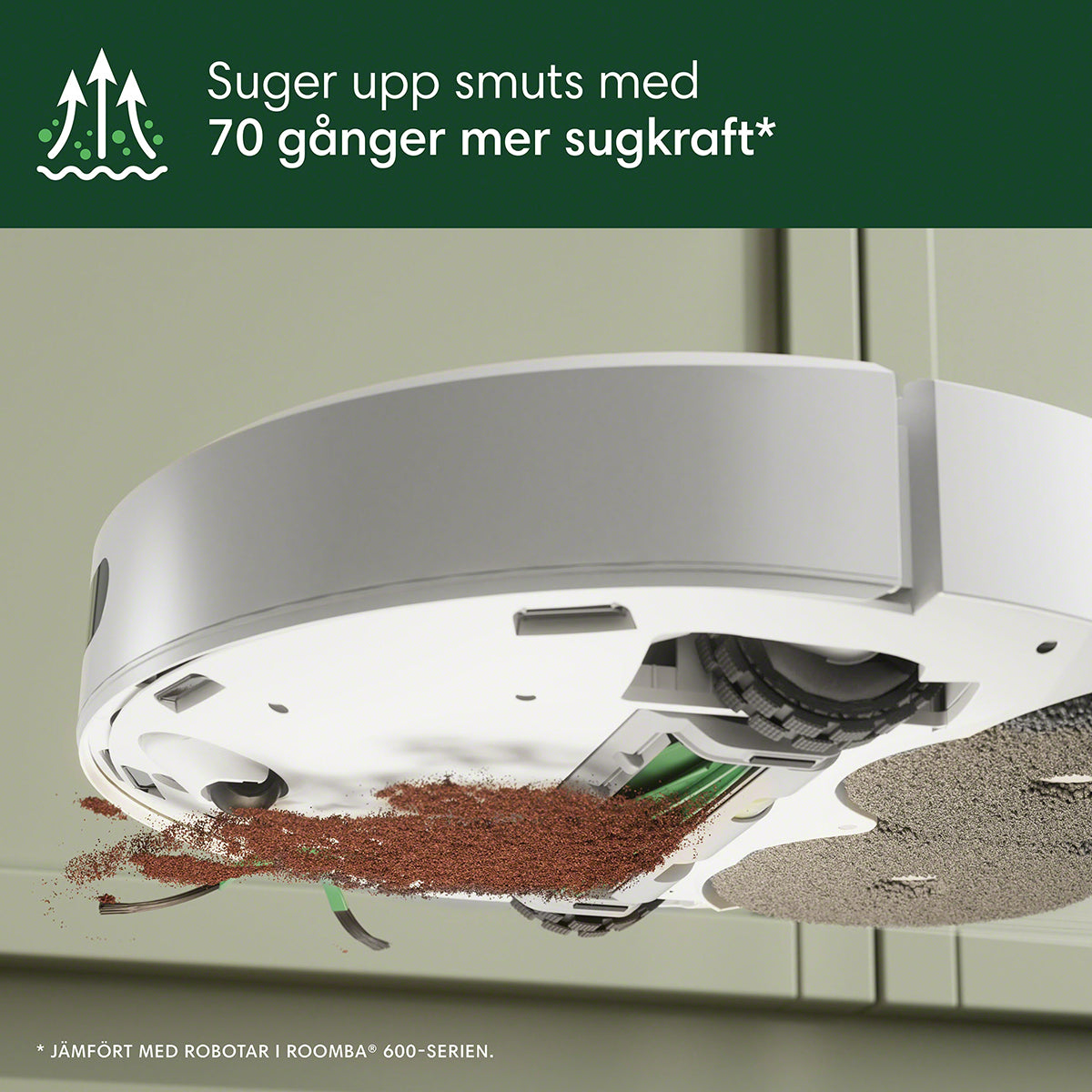 Roomba® Plus 405 Combo-robot + AutoWash™-dockningsstation
