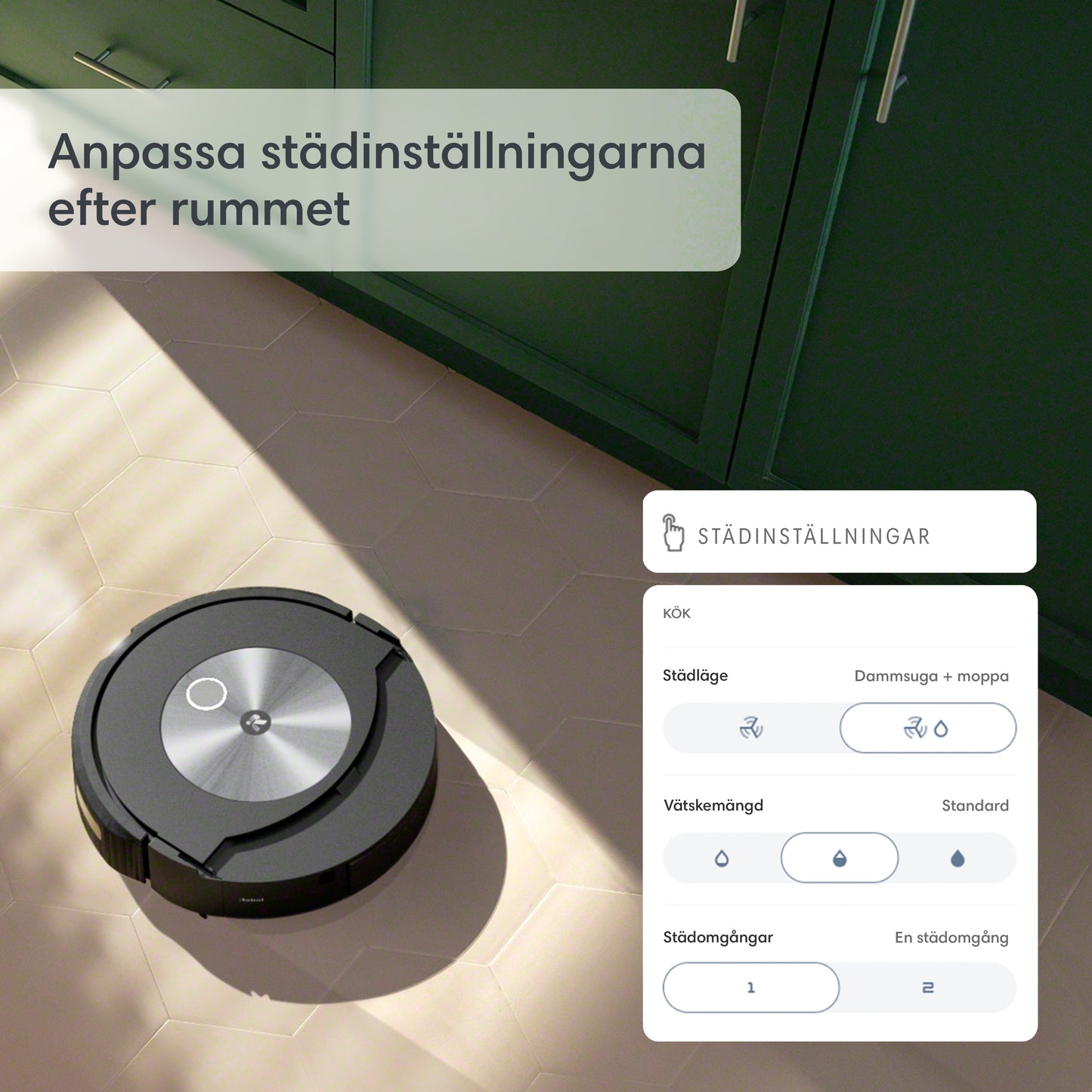 Roomba Combo® j7+ robotdammsugare och -golvmopp i ett