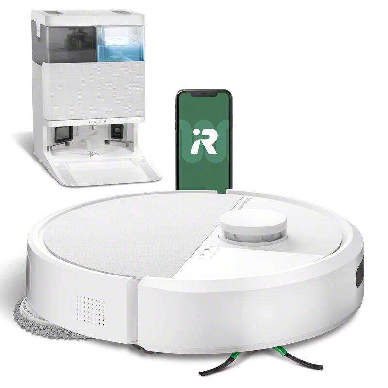 Roomba® Plus 405 Combo-robot + AutoWash™-dockningsstation