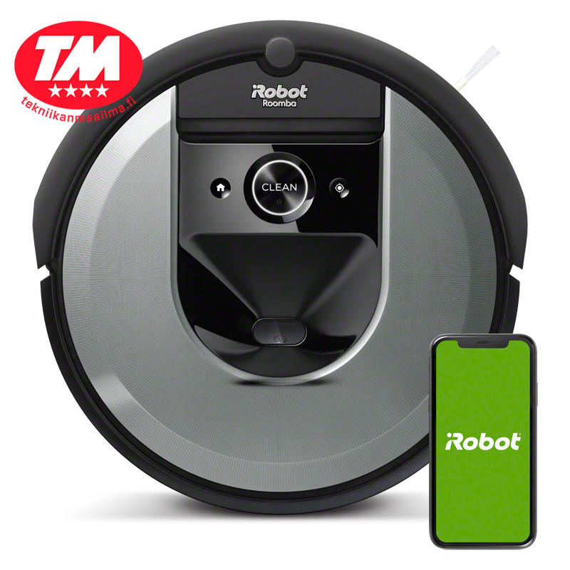 Roomba® i7 robotdammsugare Medium Grey