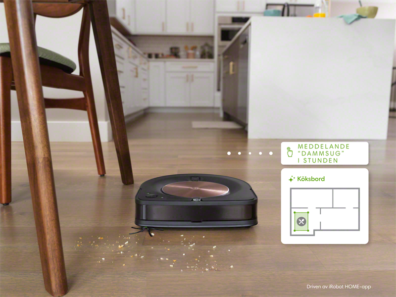 iRobot® Roomba® s9+ & Braava jet® m6 vitt/blå paket