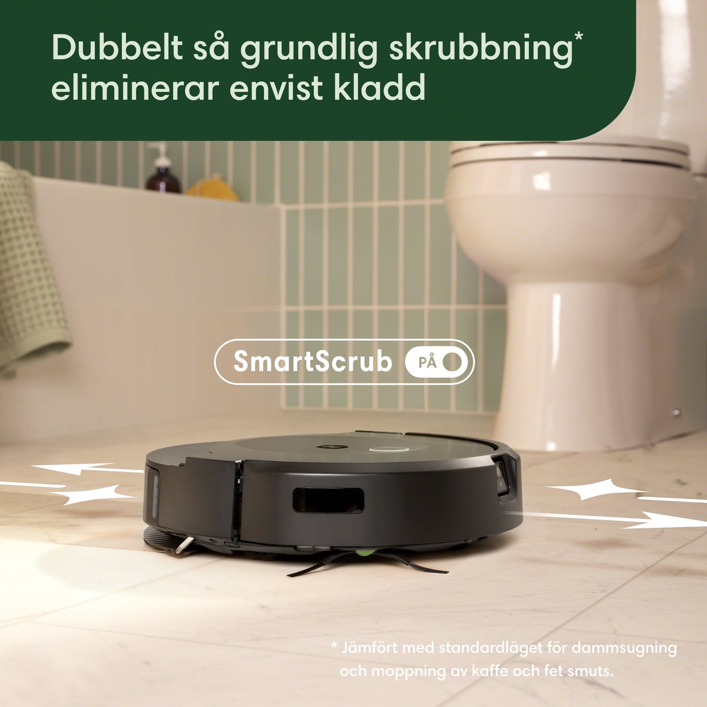 Roomba Combo® 10 Max robot + AutoWash™ dockningsstation