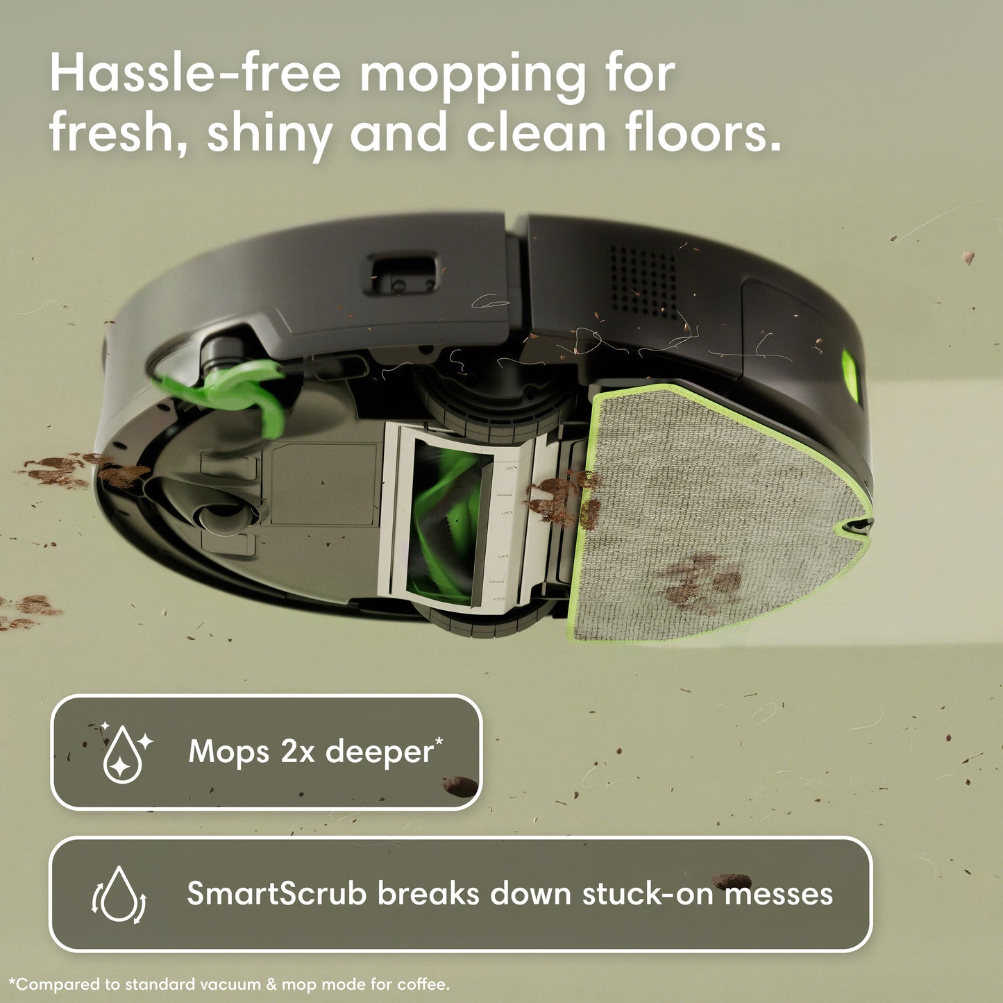 Roboten Roomba® 115 Combo + dockningsstationen AutoEmpty™