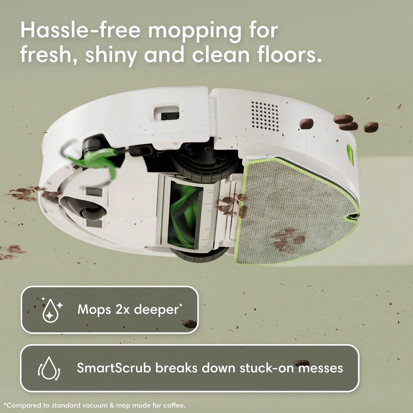 Roboten Roomba® 115 Combo + dockningsstationen AutoEmpty™
