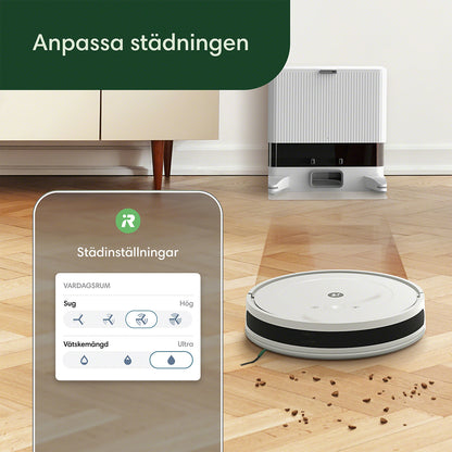 Roomba Combo® 2 Essential robot vit + AutoEmpty™ dockningsstation