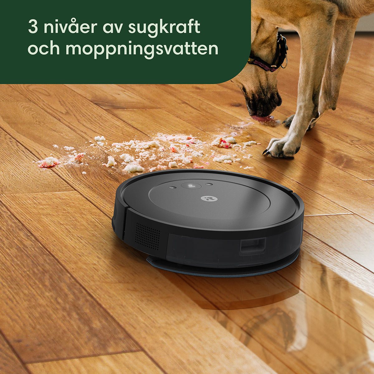 Roomba Combo® Essential robotdammsugaren och moppen svart