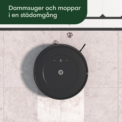 Roomba Combo® Essential robotdammsugaren och moppen svart (demo)