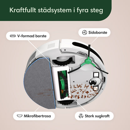 Roomba Combo® 2 Essential robot vit + AutoEmpty™ dockningsstation