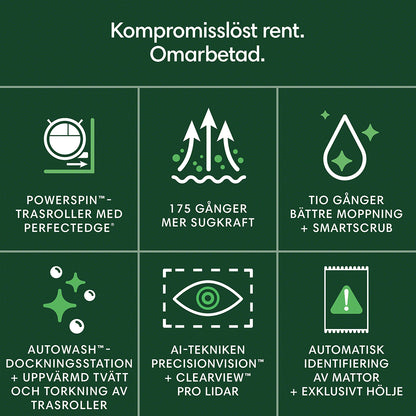 Roomba® Max 705 Combo-robot + AutoWash™-dockningsstation