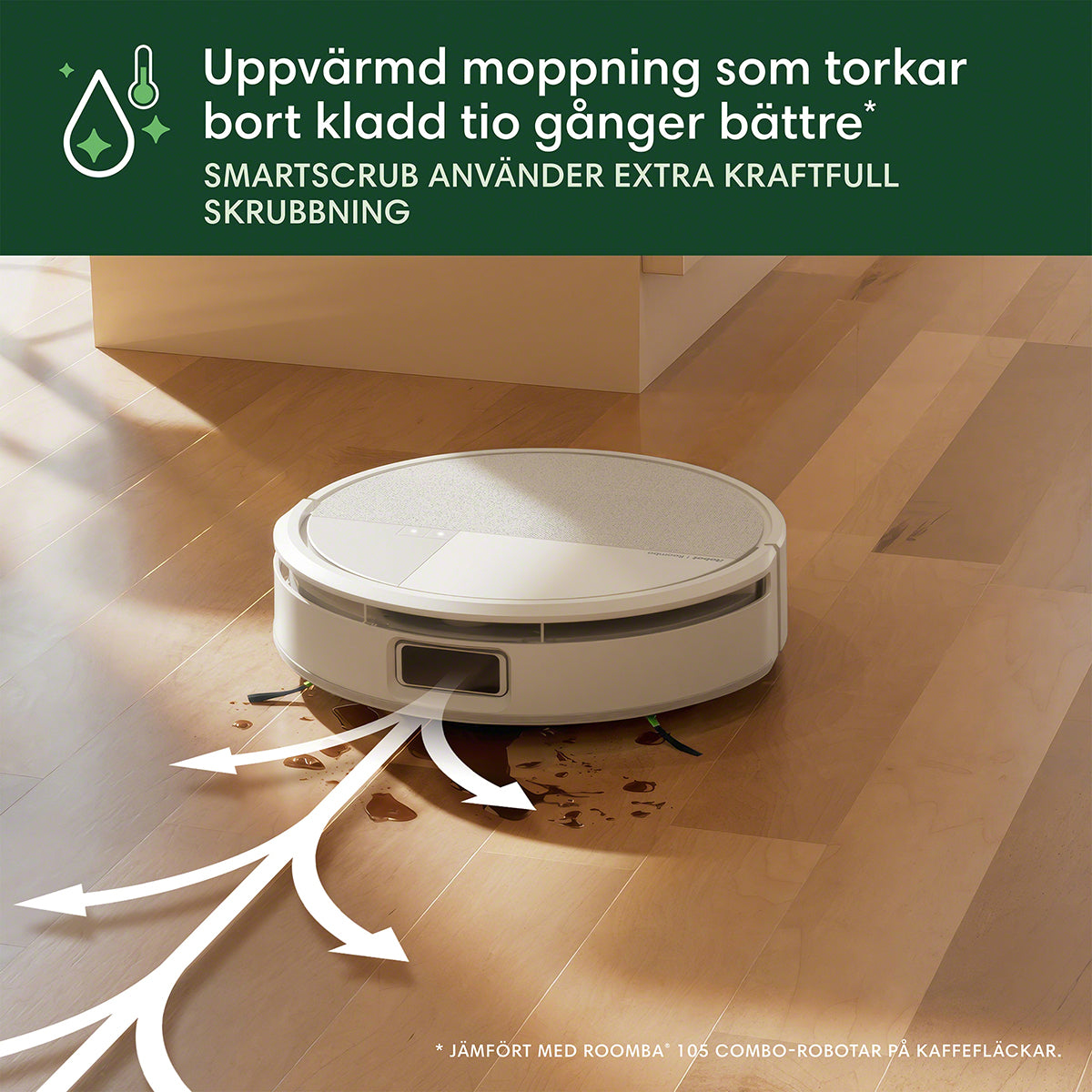 Roomba® Max 705 Combo-robot + AutoWash™-dockningsstation