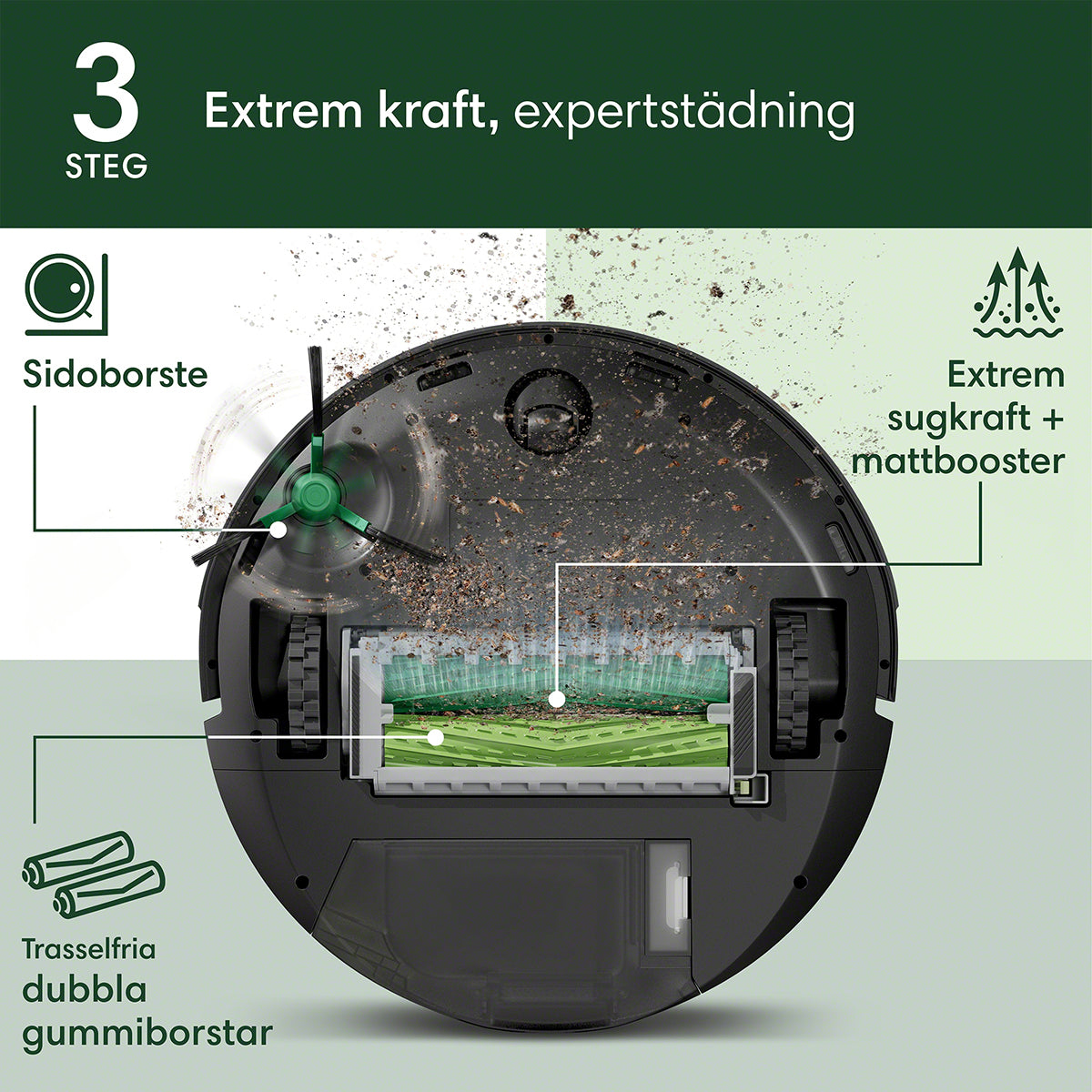 Roomba® Max 705 Vac-robot + dockningsstationen AutoEmpty™