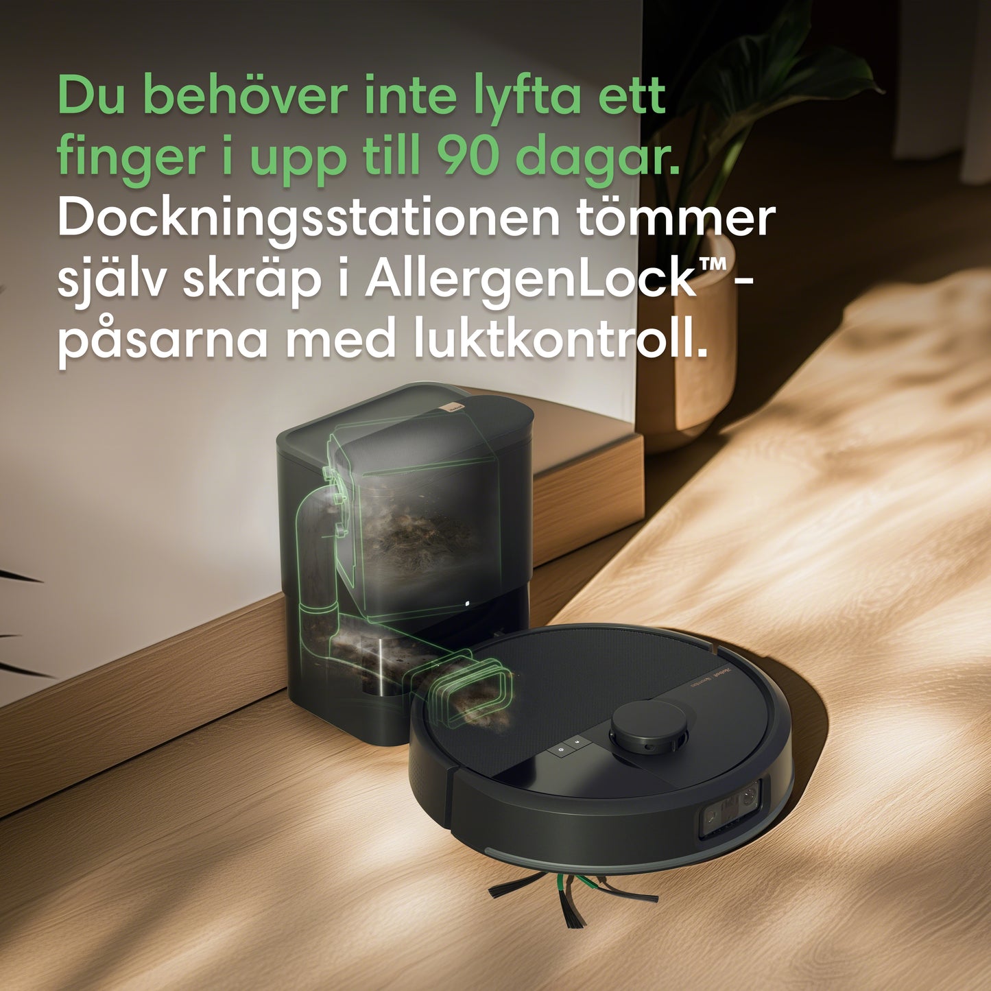 Roboten Roomba® max 715 Vac-robot + dockningsstationen AutoEmpty™