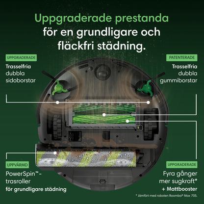 Roboten Roomba® max 775 Combo + dockningsstationen AutoWash™