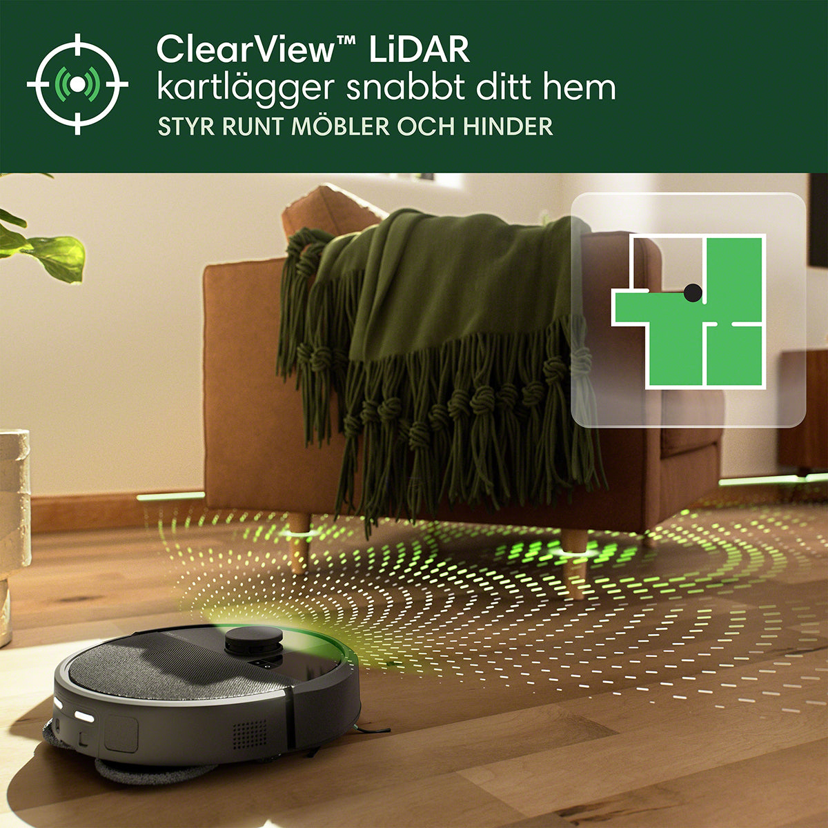 Roomba Combo® 405+ robotdammsugaren