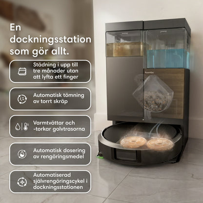 Roboten Roomba® Plus 575 Combo + dockningsstationen AutoWash™