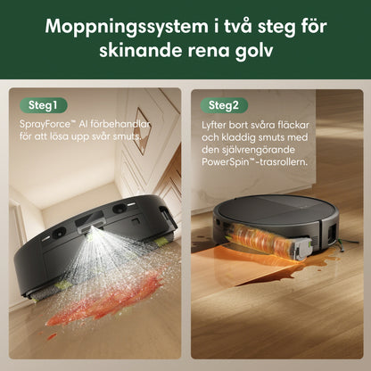 Roomba® Plus 615 Combo + Wash Only-dockningsstation
