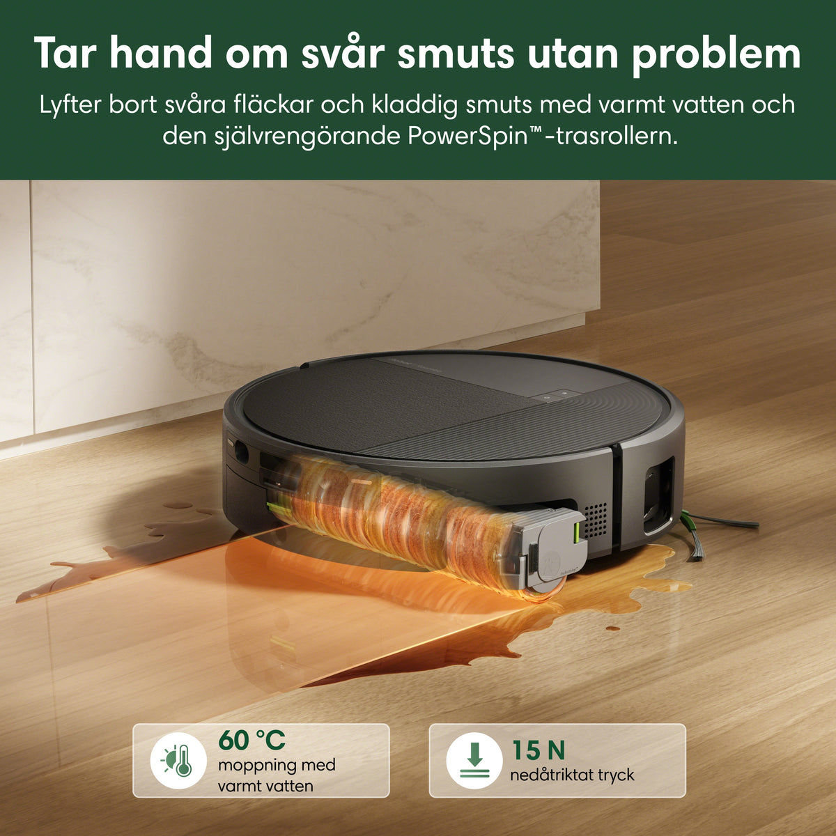 Roomba® Plus 615 Combo + Wash Only-dockningsstation
