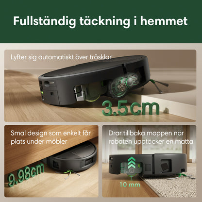 Roomba® Plus 615 Combo + Wash Only-dockningsstation