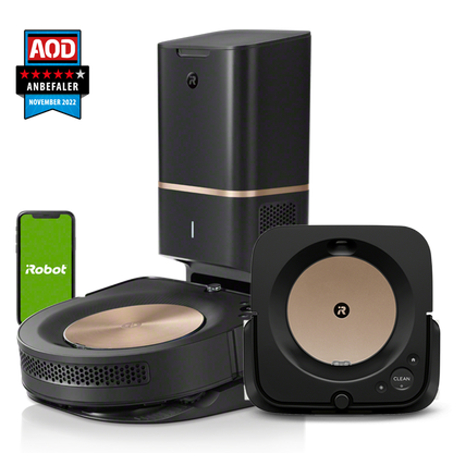 iRobot® Roomba® s9+ & Braava jet® m6 svart paket