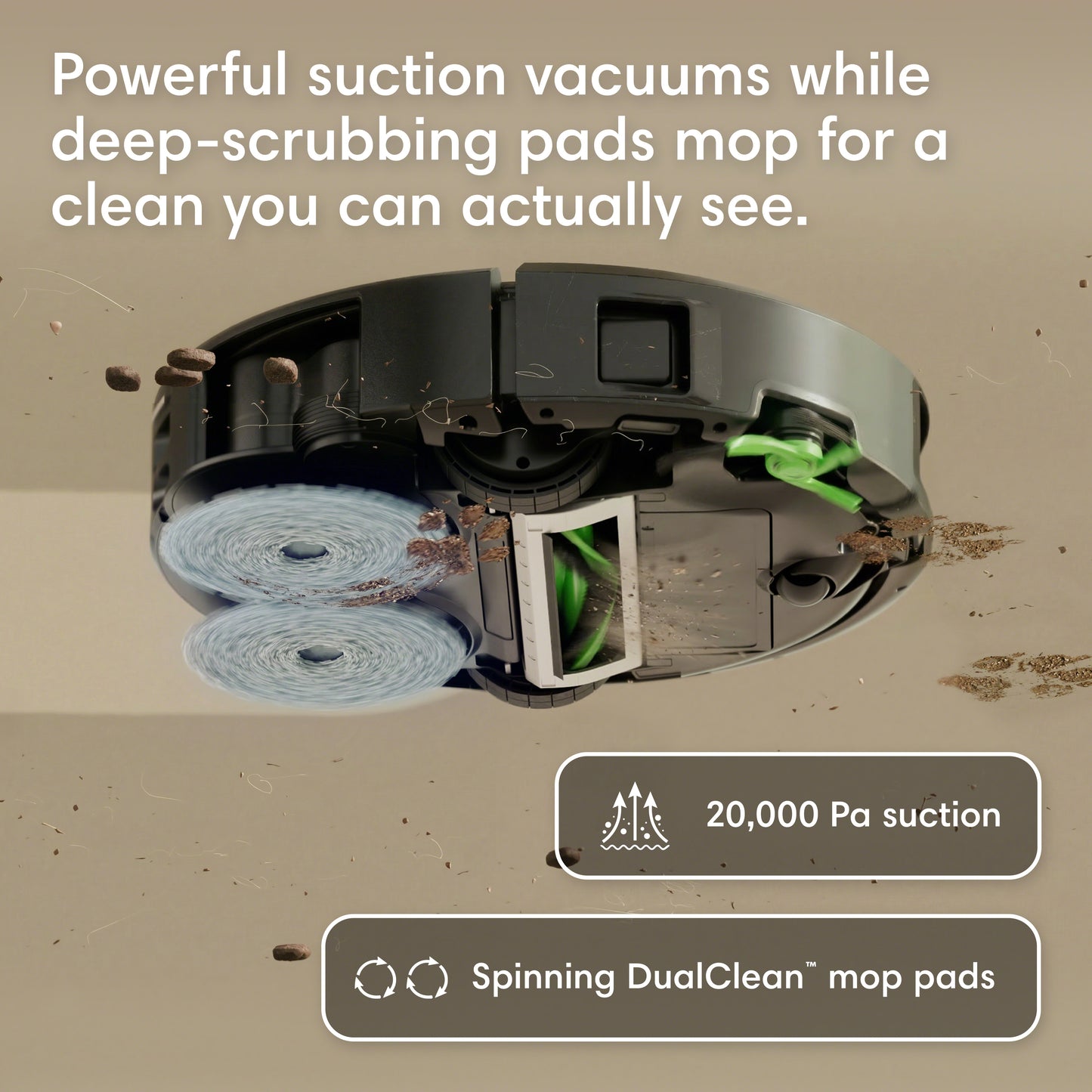 Roboten Roomba® Plus 415 Combo + dockningsstationen AutoWash™