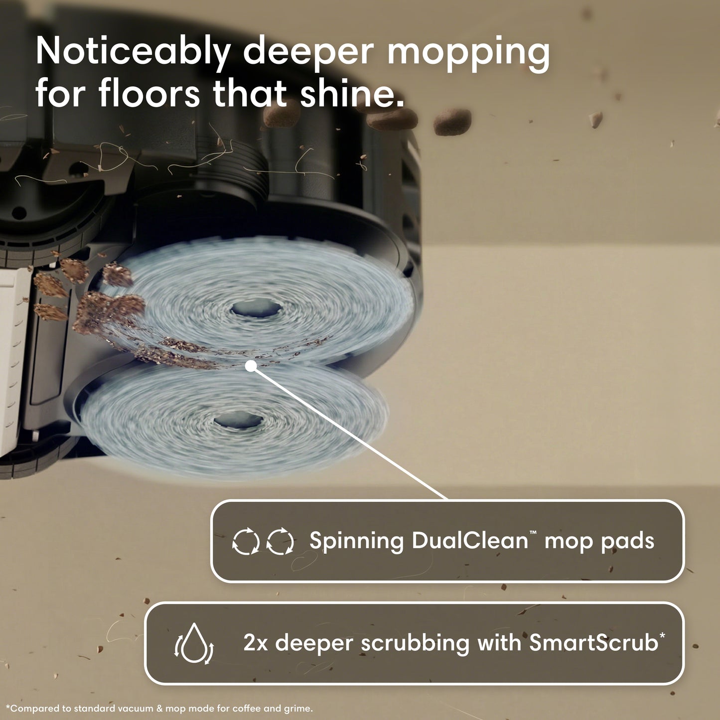 Roboten Roomba® Plus 415 Combo + dockningsstationen AutoWash™